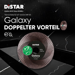 Diamanttrennscheibe Distar 125x30x22,23 Galaxy