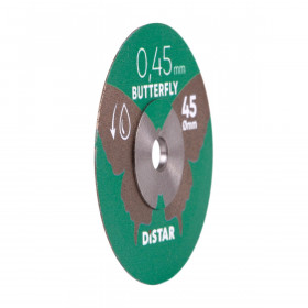 Diamanttrennscheibe Distar 45x0,45x5,8H/3,2-3,0F Butterfly, Distar №3