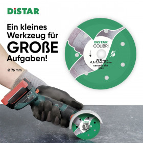 Diamanttrennscheibe Distar 76x10H Colibri, Distar №7
