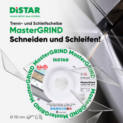 Diamanttrennscheibe 1A1R V 115x22,23 MasterGRIND