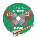Diamanttrennscheibe Distar 45x0,45x5,8H/3,2-3,0F Butterfly, Distar №1