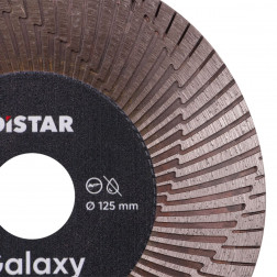Diamanttrennscheibe Distar 125x30x22,23 Galaxy