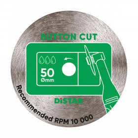 Diamanttrennscheibe Distar 50x0,8x5,8 ButtonCut, Distar №1