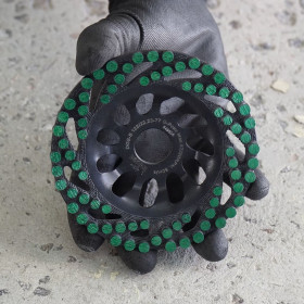 Schleiftopf DGS-S 125/22,23-77 Green Point, Distar №7