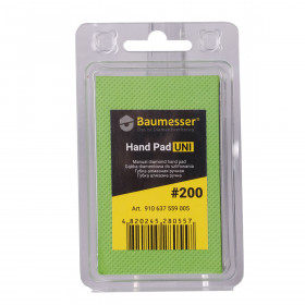 Manuelle Polierpads HAND PAD UNI #200, baumesser №5