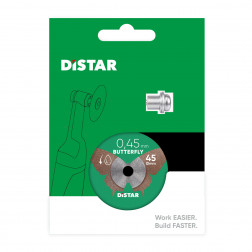Diamanttrennscheibe Distar 45x0,45x5,8H/3,2-3,0F Butterfly