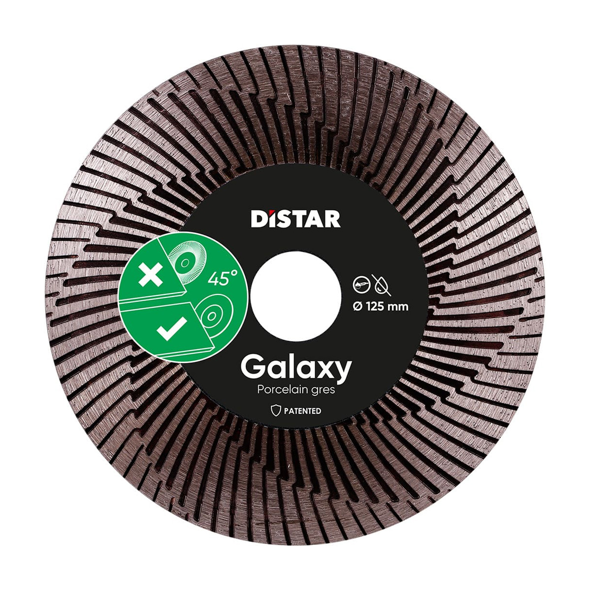 Diamanttrennscheibe Distar 125x30x22,23 Galaxy