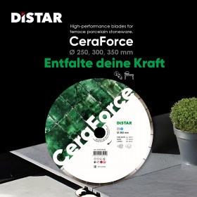 Diamanttrennscheibe 1A1RSS 350x25,4 CeraForce, Distar №7