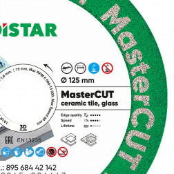 Diamanttrennscheibe 1A1R V 125x22,23 MasterCUT