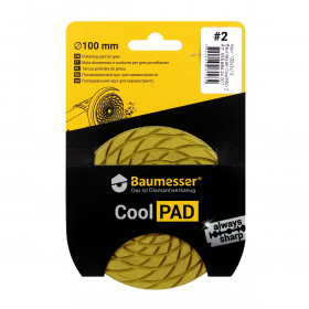 Diamant-Polierpads 100 Baumesser CoolPAD 2, baumesser №4
