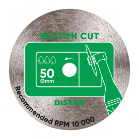Diamanttrennscheibe Distar 50x0,8x5,8 ButtonCut, Distar №1