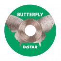 Diamanttrennscheibe Distar 1A1R 45x0,6x9,6h Butterfly, Distar №1