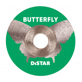 Diamanttrennscheibe Distar 1A1R 45x0,6x9,6h Butterfly, Distar №1
