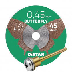 Diamanttrennscheibe Distar 45x0,45x5,8H/3,2-3,0F Butterfly