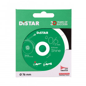 Diamanttrennscheibe Distar 76x0,6 Shine, Distar №6