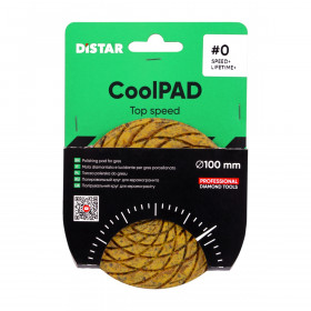 Diamant-Polierpads 100x3x15 CoolPAD 0, Distar №4
