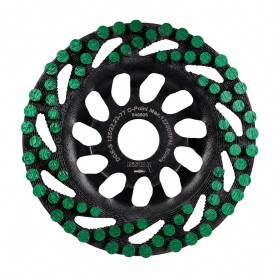 Schleiftopf DGS-S 125/22,23-77 Green Point, Distar №1