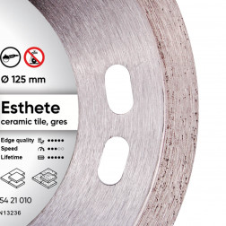 Diamanttrennscheibe 1A1R 125 Esthete