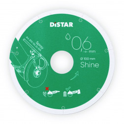 Diamanttrennscheibe 1A1R 101,6x0,6x5x22,23 Shine